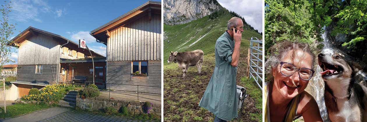 Ansicht der Tierärztl. Gemeinschaftspraxis Dr. Litz und Fischer in Pfronten